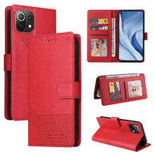 Load image into Gallery viewer, GQUTROBE Skin Feel Magnetic Leather Phone Case, For Xiaomi Redmi Note 9 / 10X 4G, For Xiaomi Redmi Note 11 Pro, For Xiaomi Mi 10 Lite, For Xiaomi Mi 11 Lite, For Xiaomi Poco F3, For Xiaomi Poco X3 NFC, For Xiaomi Mi 10T Lite, For Xiaomi Mi 10T Pro     ...
