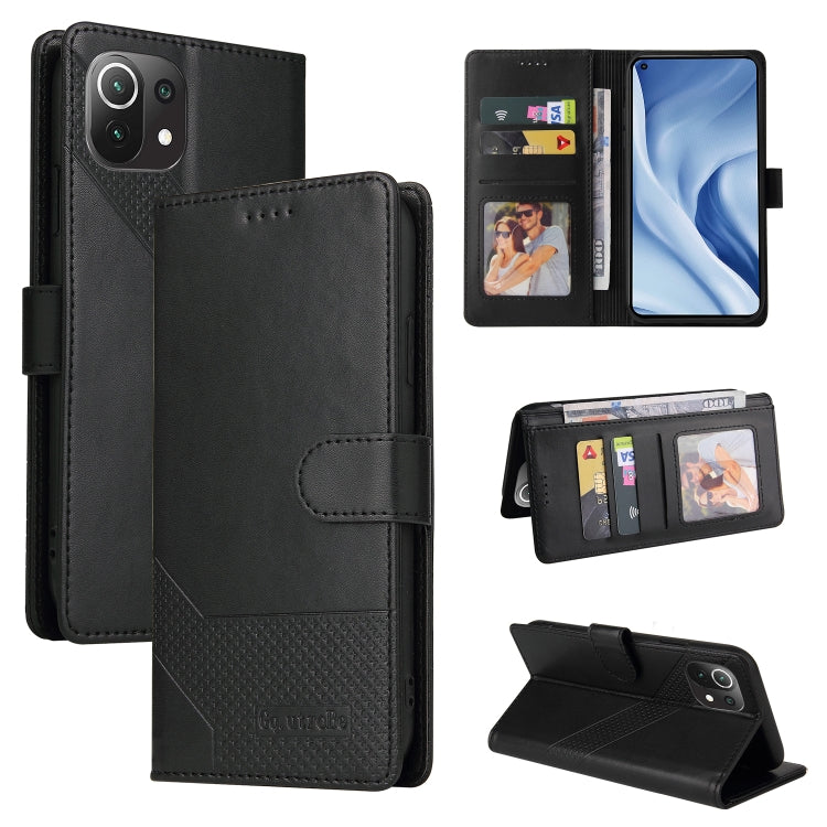 GQUTROBE Skin Feel Magnetic Leather Phone Case, For Xiaomi Redmi Note 9 / 10X 4G, For Xiaomi Redmi Note 11 Pro, For Xiaomi Mi 10 Lite, For Xiaomi Mi 11 Lite, For Xiaomi Poco F3, For Xiaomi Poco X3 NFC, For Xiaomi Mi 10T Lite, For Xiaomi Mi 10T Pro     ...