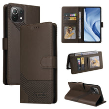 Load image into Gallery viewer, GQUTROBE Skin Feel Magnetic Leather Phone Case, For Xiaomi Redmi Note 9 / 10X 4G, For Xiaomi Redmi Note 11 Pro, For Xiaomi Mi 10 Lite, For Xiaomi Mi 11 Lite, For Xiaomi Poco F3, For Xiaomi Poco X3 NFC, For Xiaomi Mi 10T Lite, For Xiaomi Mi 10T Pro     ...
