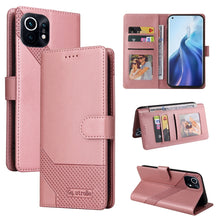 Load image into Gallery viewer, GQUTROBE Skin Feel Magnetic Leather Phone Case, For Xiaomi Redmi Note 9 / 10X 4G, For Xiaomi Redmi Note 11 Pro, For Xiaomi Mi 10 Lite, For Xiaomi Mi 11 Lite, For Xiaomi Poco F3, For Xiaomi Poco X3 NFC, For Xiaomi Mi 10T Lite, For Xiaomi Mi 10T Pro     ...