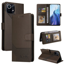 Load image into Gallery viewer, GQUTROBE Skin Feel Magnetic Leather Phone Case, For Xiaomi Redmi Note 9 / 10X 4G, For Xiaomi Redmi Note 11 Pro, For Xiaomi Mi 10 Lite, For Xiaomi Mi 11 Lite, For Xiaomi Poco F3, For Xiaomi Poco X3 NFC, For Xiaomi Mi 10T Lite, For Xiaomi Mi 10T Pro     ...