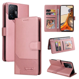 GQUTROBE Skin Feel Magnetic Leather Phone Case, For Xiaomi 11T / 11T Pro