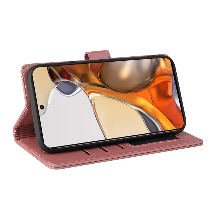 GQUTROBE Skin Feel Magnetic Leather Phone Case, For Xiaomi 11T / 11T Pro