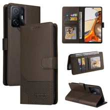 Load image into Gallery viewer, GQUTROBE Skin Feel Magnetic Leather Phone Case, For Xiaomi 11T / 11T Pro