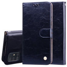 Load image into Gallery viewer, Business Style Oil Wax Texture Horizontal Flip Leather Case, with Holder &amp; Card Slots &amp; Wallet, For Samsung Galaxy A01, For Samsung Galaxy A51, For Samsung Galaxy A71, For Samsung Galaxy A81 / Note 10 Lite, For Samsung Galaxy A91 / S10 Lite            ...