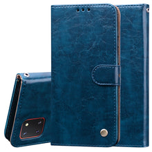 Load image into Gallery viewer, Business Style Oil Wax Texture Horizontal Flip Leather Case, with Holder &amp; Card Slots &amp; Wallet, For Samsung Galaxy A01, For Samsung Galaxy A51, For Samsung Galaxy A71, For Samsung Galaxy A81 / Note 10 Lite, For Samsung Galaxy A91 / S10 Lite            ...