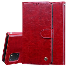 Load image into Gallery viewer, Business Style Oil Wax Texture Horizontal Flip Leather Case, with Holder &amp; Card Slots &amp; Wallet, For Samsung Galaxy A01, For Samsung Galaxy A51, For Samsung Galaxy A71, For Samsung Galaxy A81 / Note 10 Lite, For Samsung Galaxy A91 / S10 Lite            ...
