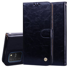 Load image into Gallery viewer, Business Style Oil Wax Texture Horizontal Flip Leather Case, with Holder &amp; Card Slots &amp; Wallet, For Samsung Galaxy A01, For Samsung Galaxy A51, For Samsung Galaxy A71, For Samsung Galaxy A81 / Note 10 Lite, For Samsung Galaxy A91 / S10 Lite            ...