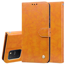 Load image into Gallery viewer, Business Style Oil Wax Texture Horizontal Flip Leather Case, with Holder &amp; Card Slots &amp; Wallet, For Samsung Galaxy A01, For Samsung Galaxy A51, For Samsung Galaxy A71, For Samsung Galaxy A81 / Note 10 Lite, For Samsung Galaxy A91 / S10 Lite            ...