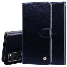 Load image into Gallery viewer, Business Style Oil Wax Texture Horizontal Flip Leather Case, with Holder &amp; Card Slots &amp; Wallet, For Samsung Galaxy A01, For Samsung Galaxy A51, For Samsung Galaxy A71, For Samsung Galaxy A81 / Note 10 Lite, For Samsung Galaxy A91 / S10 Lite            ...