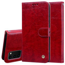 Load image into Gallery viewer, Business Style Oil Wax Texture Horizontal Flip Leather Case, with Holder &amp; Card Slots &amp; Wallet, For Samsung Galaxy A01, For Samsung Galaxy A51, For Samsung Galaxy A71, For Samsung Galaxy A81 / Note 10 Lite, For Samsung Galaxy A91 / S10 Lite            ...