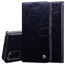 Load image into Gallery viewer, Business Style Oil Wax Texture Horizontal Flip Leather Case, with Holder &amp; Card Slots &amp; Wallet, For Samsung Galaxy A01, For Samsung Galaxy A51, For Samsung Galaxy A71, For Samsung Galaxy A81 / Note 10 Lite, For Samsung Galaxy A91 / S10 Lite            ...