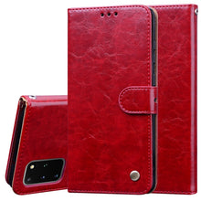 Load image into Gallery viewer, Business Style Oil Wax Texture Horizontal Flip Leather Case, with Holder &amp; Card Slots &amp; Wallet, For Samsung Galaxy A01, For Samsung Galaxy A51, For Samsung Galaxy A71, For Samsung Galaxy A81 / Note 10 Lite, For Samsung Galaxy A91 / S10 Lite            ...