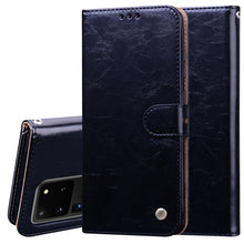 Load image into Gallery viewer, Business Style Oil Wax Texture Horizontal Flip Leather Case, with Holder &amp; Card Slots &amp; Wallet, For Samsung Galaxy A01, For Samsung Galaxy A51, For Samsung Galaxy A71, For Samsung Galaxy A81 / Note 10 Lite, For Samsung Galaxy A91 / S10 Lite            ...
