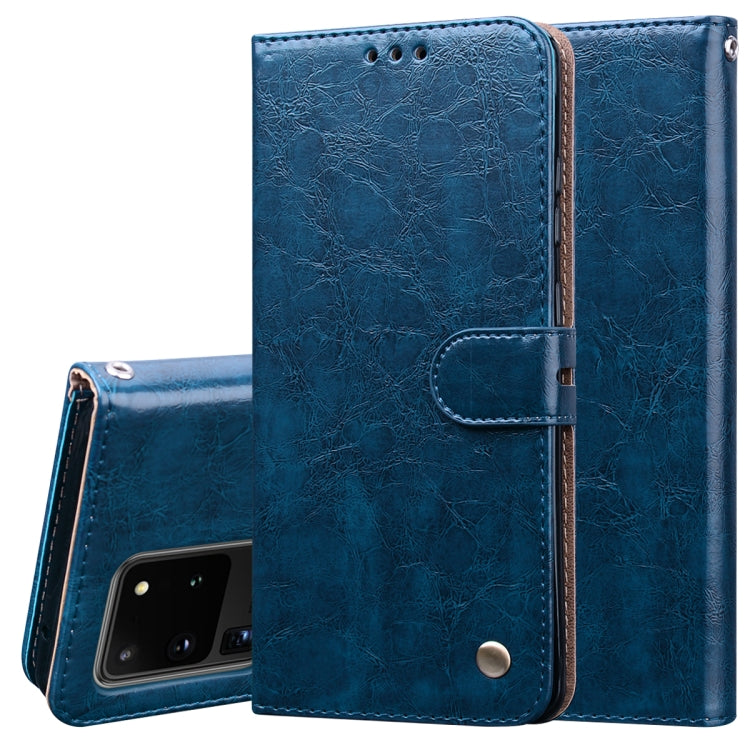 Business Style Oil Wax Texture Horizontal Flip Leather Case, with Holder & Card Slots & Wallet, For Samsung Galaxy A01, For Samsung Galaxy A51, For Samsung Galaxy A71, For Samsung Galaxy A81 / Note 10 Lite, For Samsung Galaxy A91 / S10 Lite            ...