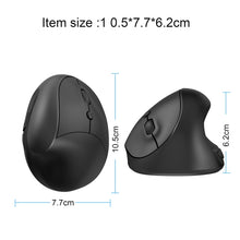 Load image into Gallery viewer, X10 2.4G Wireless Vertical Ergonomic Gaming Mouse, X10 (Black), X10 (Grey)
