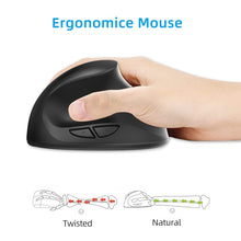 Load image into Gallery viewer, X10 2.4G Wireless Vertical Ergonomic Gaming Mouse, X10 (Black), X10 (Grey)