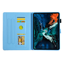 Load image into Gallery viewer, For iPad Pro 11 (2020) &amp; (2018) Painted Pattern Tablet PC Protective Leather Case with Bracket &amp; Card Slot &amp; Photo Holder, Beach, Fantasy Butterfly, Beautiful Bubbles, Never Stop, Beautiful Starry Sky, Two Black Cats, Sparkling Sand, Golden Butterfly  ...
