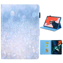 Load image into Gallery viewer, For iPad Pro 11 (2020) &amp; (2018) Painted Pattern Tablet PC Protective Leather Case with Bracket &amp; Card Slot &amp; Photo Holder, Beach, Fantasy Butterfly, Beautiful Bubbles, Never Stop, Beautiful Starry Sky, Two Black Cats, Sparkling Sand, Golden Butterfly  ...