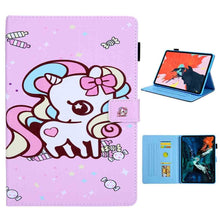 Load image into Gallery viewer, For iPad Pro 11 (2020) &amp; (2018) Painted Pattern Tablet PC Protective Leather Case with Bracket &amp; Card Slot &amp; Photo Holder, Beach, Fantasy Butterfly, Beautiful Bubbles, Never Stop, Beautiful Starry Sky, Two Black Cats, Sparkling Sand, Golden Butterfly  ...