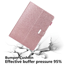 Load image into Gallery viewer, For iPad Pro 11 (2020) &amp; (2018) Small Metal Button Magnetic Attraction Tablet PC Protective Leather Case with Deformable Bracket &amp; Handle &amp; Card Slots &amp; Pen Slot &amp; Sleep / Wake-up Function