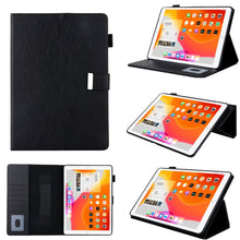 Load image into Gallery viewer, For iPad Pro 11 (2020) &amp; (2018) Small Metal Button Magnetic Attraction Tablet PC Protective Leather Case with Deformable Bracket &amp; Handle &amp; Card Slots &amp; Pen Slot &amp; Sleep / Wake-up Function
