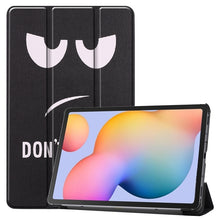 Load image into Gallery viewer, Colored Drawing Horizontal Flip Leather Case, with Three-folding Holder