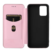 Load image into Gallery viewer, Carbon Fiber Texture Flip Leather Phone Case, For Alcatel 1B 2022, For Asus Zenfone 9, For Motorola Moto G32, For Samsung Galaxy Z Fold4, For Xiaomi Redmi K50 Ultra, For OnePlus 10T 5G
