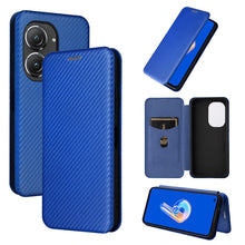 Load image into Gallery viewer, Carbon Fiber Texture Flip Leather Phone Case, For Alcatel 1B 2022, For Asus Zenfone 9, For Motorola Moto G32, For Samsung Galaxy Z Fold4, For Xiaomi Redmi K50 Ultra, For OnePlus 10T 5G