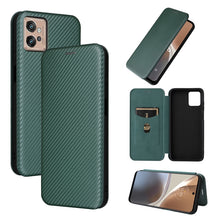 Load image into Gallery viewer, Carbon Fiber Texture Flip Leather Phone Case, For Alcatel 1B 2022, For Asus Zenfone 9, For Motorola Moto G32, For Samsung Galaxy Z Fold4, For Xiaomi Redmi K50 Ultra, For OnePlus 10T 5G