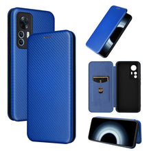 Load image into Gallery viewer, Carbon Fiber Texture Flip Leather Phone Case, For Alcatel 1B 2022, For Asus Zenfone 9, For Motorola Moto G32, For Samsung Galaxy Z Fold4, For Xiaomi Redmi K50 Ultra, For OnePlus 10T 5G