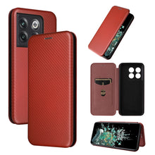 Load image into Gallery viewer, Carbon Fiber Texture Flip Leather Phone Case, For Alcatel 1B 2022, For Asus Zenfone 9, For Motorola Moto G32, For Samsung Galaxy Z Fold4, For Xiaomi Redmi K50 Ultra, For OnePlus 10T 5G