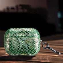 Load image into Gallery viewer, J01 Mesh Snakeskin Headphone Case, For AirPods Pro, For AirPods 3