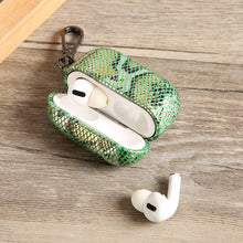 Load image into Gallery viewer, J01 Mesh Snakeskin Headphone Case, For AirPods Pro, For AirPods 3