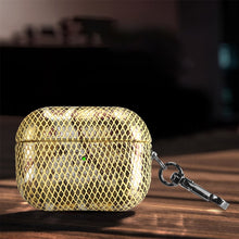 Load image into Gallery viewer, J01 Mesh Snakeskin Headphone Case, For AirPods Pro, For AirPods 3