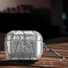 Load image into Gallery viewer, J01 Mesh Snakeskin Headphone Case, For AirPods Pro, For AirPods 3