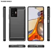 Load image into Gallery viewer, Carbon Fiber Brushed Texture TPU Case, For Xiaomi 11T, For Xiaomi 11T Pro, For OPPO A57e, For OPPO A57S