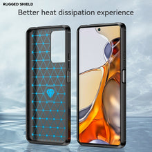 Load image into Gallery viewer, Carbon Fiber Brushed Texture TPU Case, For Xiaomi 11T, For Xiaomi 11T Pro, For OPPO A57e, For OPPO A57S