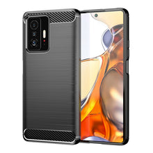 Load image into Gallery viewer, Carbon Fiber Brushed Texture TPU Case, For Xiaomi 11T, For Xiaomi 11T Pro, For OPPO A57e, For OPPO A57S