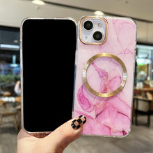 Load image into Gallery viewer, Gilt Marble Magsafe Phone Case, For iPhone 13, For iPhone 12, For iPhone 12 Pro, For iPhone 12 Pro Max, For iPhone 11, For iPhone 11 Pro Max