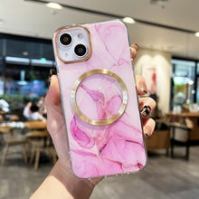 Load image into Gallery viewer, Gilt Marble Magsafe Phone Case, For iPhone 13, For iPhone 12, For iPhone 12 Pro, For iPhone 12 Pro Max, For iPhone 11, For iPhone 11 Pro Max
