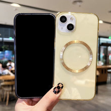 Load image into Gallery viewer, CD Texture MagSafe TPU Phone Case, For iPhone 14, For iPhone 14 Plus, For iPhone 14 Pro, For iPhone 14 Pro Max, For iPhone 13 mini, For iPhone 13