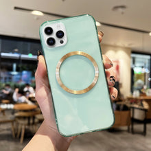 Load image into Gallery viewer, CD Texture MagSafe TPU Phone Case, For iPhone 14, For iPhone 14 Plus, For iPhone 14 Pro, For iPhone 14 Pro Max, For iPhone 13 mini, For iPhone 13