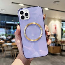 Load image into Gallery viewer, CD Texture MagSafe TPU Phone Case, For iPhone 14, For iPhone 14 Plus, For iPhone 14 Pro, For iPhone 14 Pro Max, For iPhone 13 mini, For iPhone 13