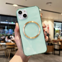 Load image into Gallery viewer, CD Texture MagSafe TPU Phone Case, For iPhone 14, For iPhone 14 Plus, For iPhone 14 Pro, For iPhone 14 Pro Max, For iPhone 13 mini, For iPhone 13