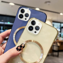 Load image into Gallery viewer, CD Texture MagSafe TPU Phone Case, For iPhone 13 Pro, For iPhone 13 Pro Max, For iPhone 12 mini, For iPhone 12, For iPhone 12 Pro, For iPhone 12 Pro Max