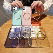 Load image into Gallery viewer, CD Texture MagSafe TPU Phone Case, For iPhone 11, For iPhone 11 Pro, For iPhone 11 Pro Max