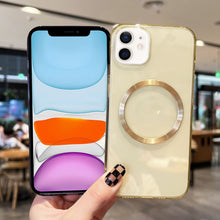 Load image into Gallery viewer, CD Texture MagSafe TPU Phone Case, For iPhone 11, For iPhone 11 Pro, For iPhone 11 Pro Max