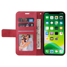 Load image into Gallery viewer, GQUTROBE Right Angle Leather Phone Case, For iPhone 13, For iPhone 13 mini, For iPhone 13 Pro, For iPhone 13 Pro Max, For iPhone 12 mini, For iPhone 12 Pro, For iPhone 12 Pro Max, For iPhone 11