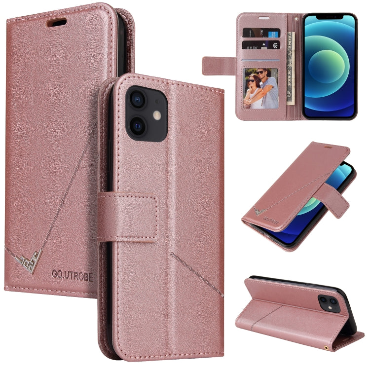 GQUTROBE Right Angle Leather Phone Case, For iPhone 13, For iPhone 13 mini, For iPhone 13 Pro, For iPhone 13 Pro Max, For iPhone 12 mini, For iPhone 12 Pro, For iPhone 12 Pro Max, For iPhone 11